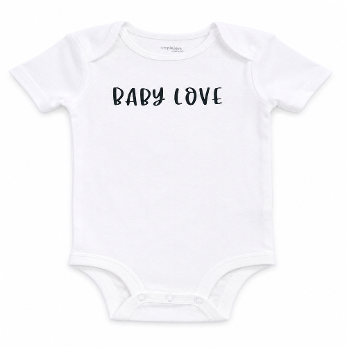 Baby Love 24M toddler bodysuit with soft cotton fabric and sweet design, perfect for everyday wear and baby gifts.