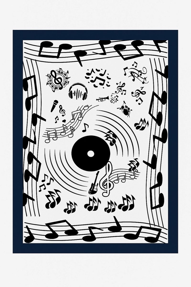 Black and white Yin Yang framed wall artwork featuring a detailed balance symbol in a modern frame for meditation rooms, yoga studios, offices, and contemporary home décor.