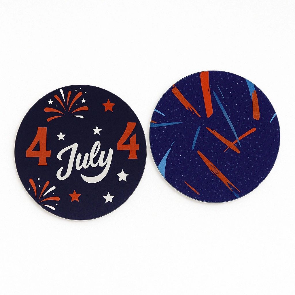 4th of July Coaster