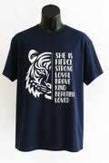 Strong Mind Navy Graphic T-Shirt